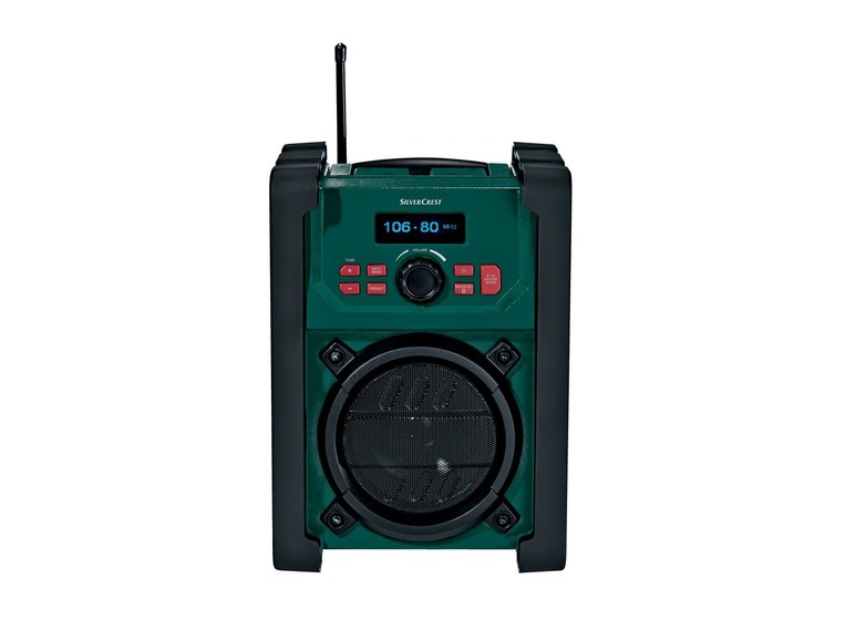 Gehe zu Vollbildansicht: SILVERCREST® Baustellenradio »SBDB 5 A1«, mit DAB+, FM, Bluetooth, robustes Gehäuse - Bild 2