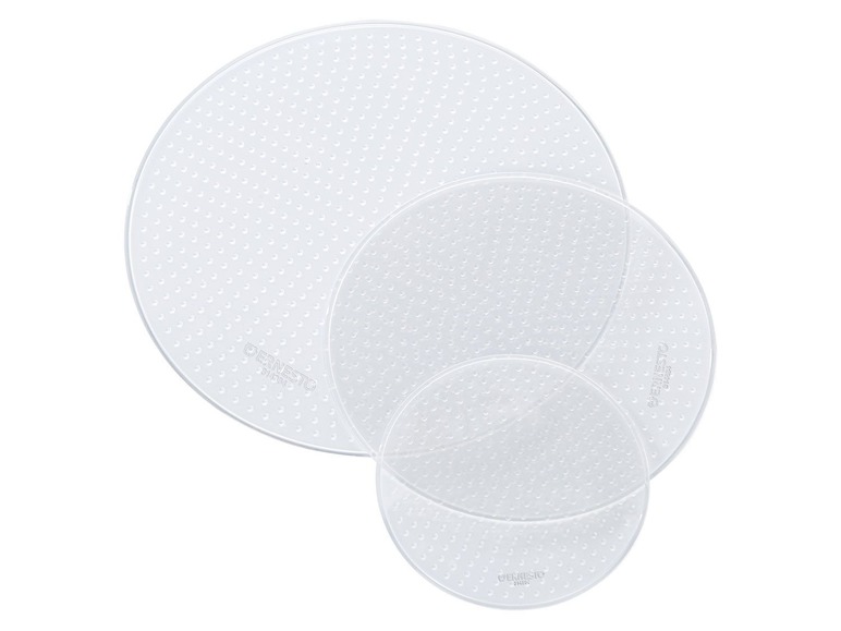 Drei runde Silikonmatten von Bernesto