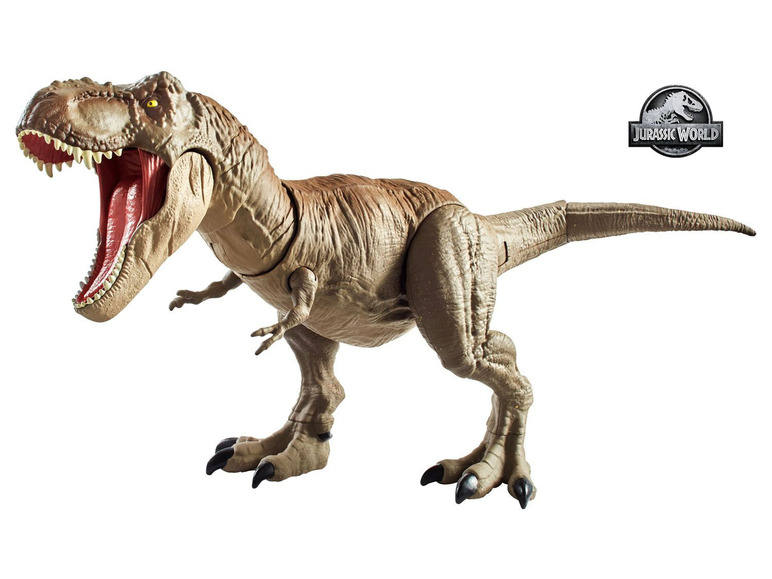 Gehe zu Vollbildansicht: Jurassic World Dino Rivals Superbiss-Kampfaction Tyrannosaurus Rex - Bild 1