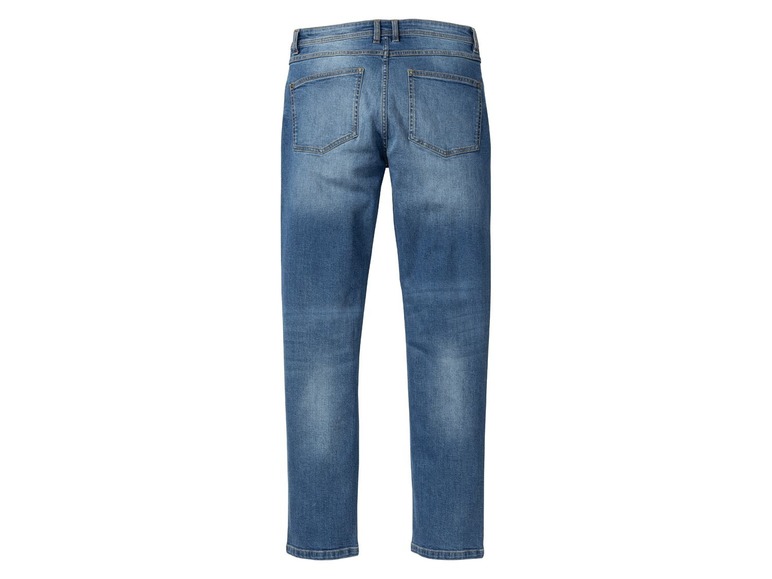 Gehe zu Vollbildansicht: LIVERGY® Jeans Herren, Slim Fit, mit Baumwolle, mit Elasthan - Bild 4