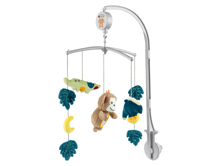 Gehe zu Vollbildansicht: lupilu® Baby Mobile, mit Drehfunktion und Spieluhr - Bild 4