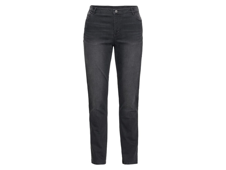 Gehe zu Vollbildansicht: ESMARA® Jeans Damen, schmal geschnitten, angenehmer Tragekomfort, hoher Baumwollanteil - Bild 2