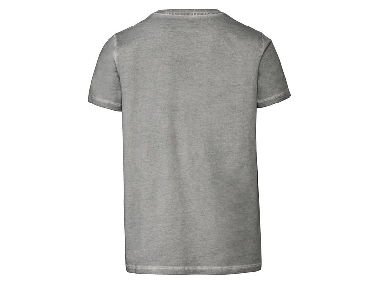 Gehe zu Vollbildansicht: LIVERGY® T-Shirt Herren, mit Wash-out-Effekt, aus Baumwolle - Bild 6