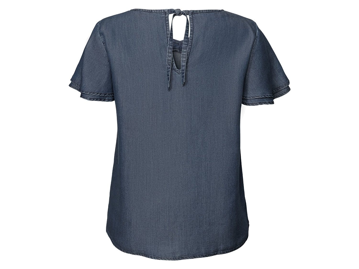 Damen-Bluse Hemd Knopfleiste Oberteil Basic-Mantel T-Shirt Urlaub