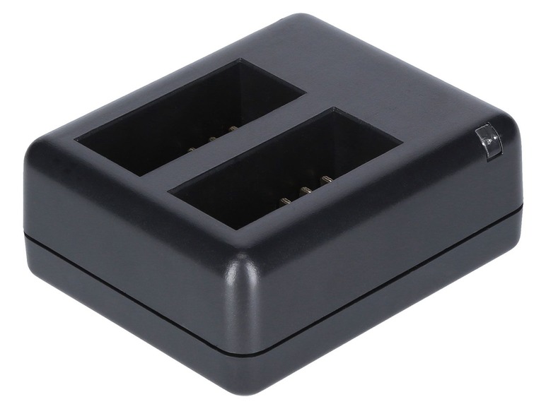 Doppel-Akkuladegerät für GoPro-Kameras.