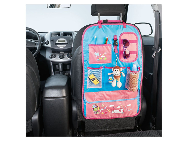 Gehe zu Vollbildansicht: ULTIMATE SPEED® Rücksitzorganizer, mit 5 Taschen - Bild 7