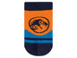 Socken mit Dinosaurier-Motiv.