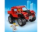 LEGO City Auto mit einem Gefangenen und einer Polizistin.