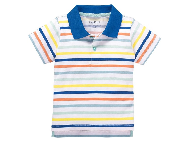 Gehe zu Vollbildansicht: LUPILU® 3 Baby Jungen Poloshirts - Bild 2