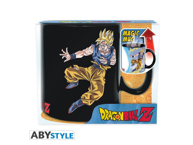 Abysse Deutschland GmbH Tasse Dragon Ball Goku vs. Buu Heat (Thermoeffekt) - Fanartikel