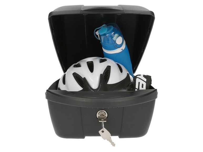 Gehe zu Vollbildansicht: FISCHER Fahrradgepäckbox, abschließbar mit zwei Schlüsseln, Diebstahlsicherung - Bild 3