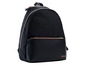 Ein schwarzer Béaba Rucksack für Babys.