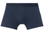 Dunkelblaue Boxershorts mit dem Logo 'Original Brand'.