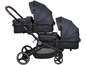 Ein BabyGO Duo-Kinderwagen mit zwei Babywannen.