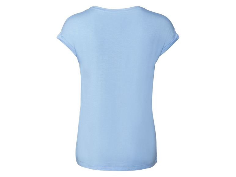 Gehe zu Vollbildansicht: ESMARA® Blusenshirt Damen, mit Ärmeln in Krempeloptik, aus Viskose-Qualität - Bild 11
