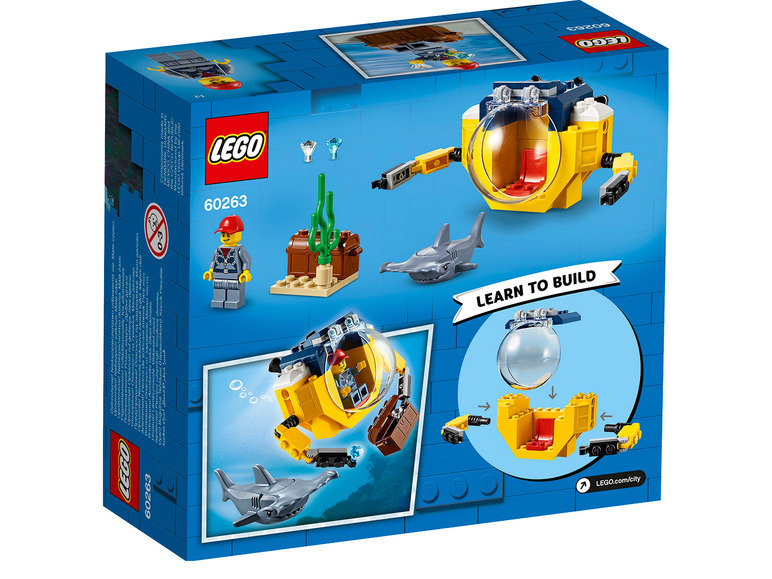 Gehe zu Vollbildansicht: LEGO® City 60263 »Mini-U-Boot für Meeresforscher« - Bild 2