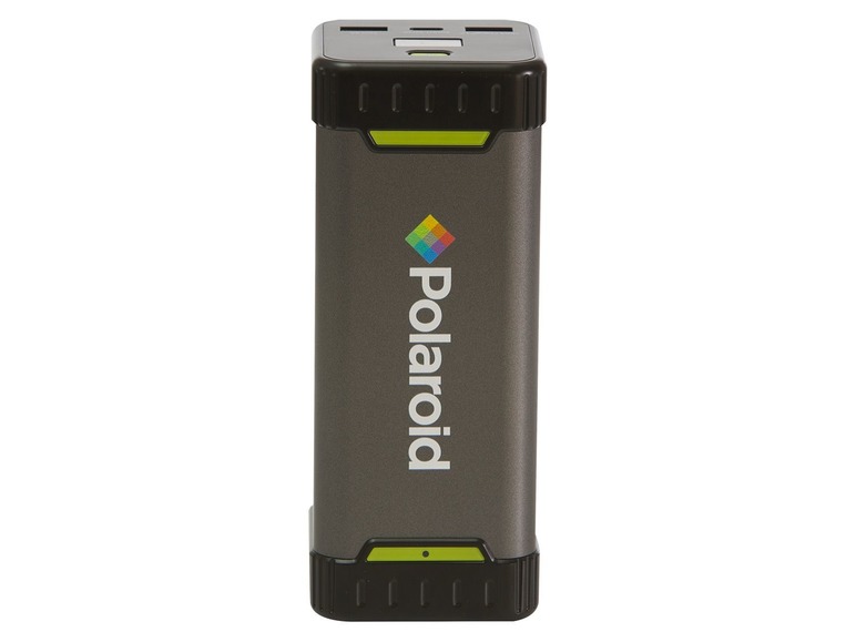 Gehe zu Vollbildansicht: Polaroid Powerbank »PS100«, mit Steckdosen-Ausgang, 2 USB Ports, 84 Watt-Stunden Strom - Bild 4