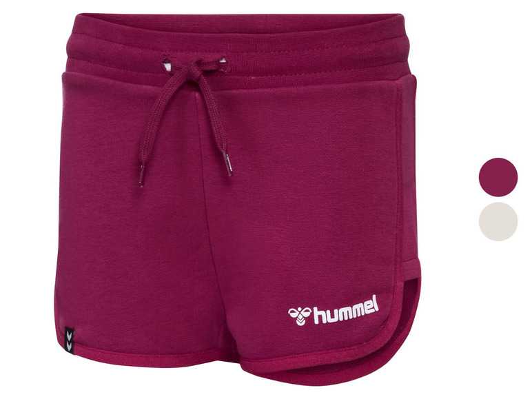 Gehe zu Vollbildansicht: Hummel Kinder Shorts Mädchen, mit 2 Taschen, Tunnelzug - Bild 1