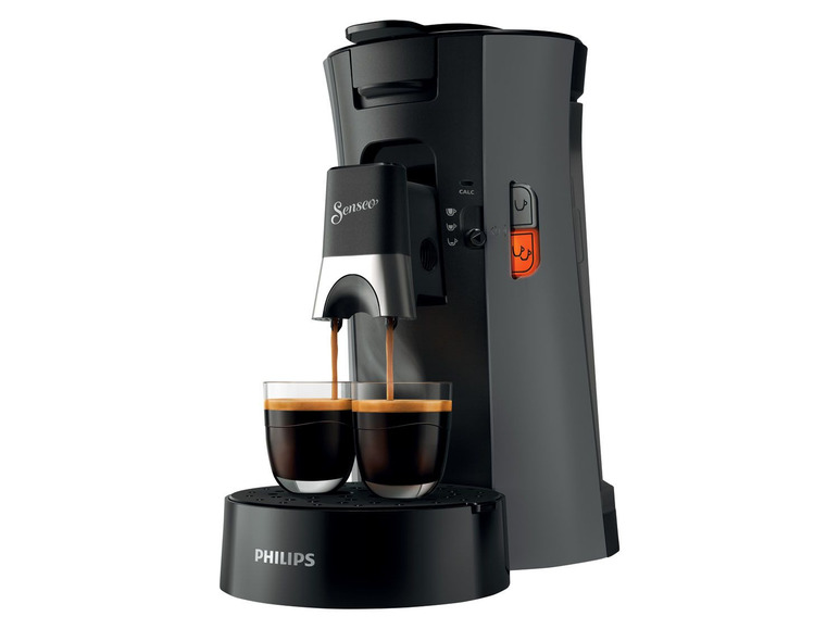 Gehe zu Vollbildansicht: PHILIPS Senseo Select Kaffeepadmaschine, 1 Bar - Bild 1