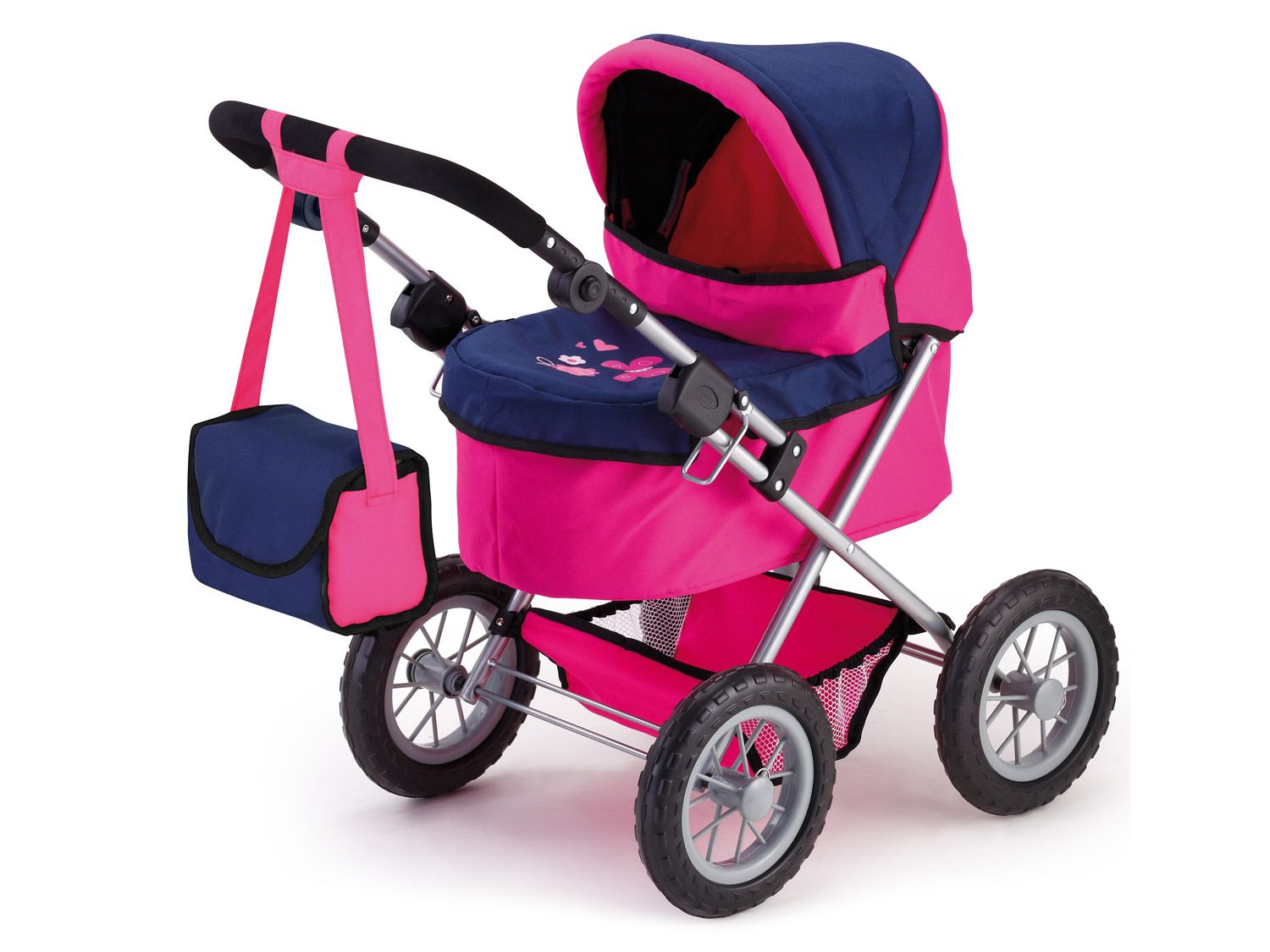 Bayer Design Puppenwagen Trendy (pink/blau) | 04003336130133