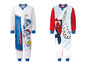 Zwei Schlafanzüge für Jungen mit Motiven von Paw Patrol und Spiderman.