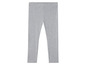 Graue Leggings für Mädchen.