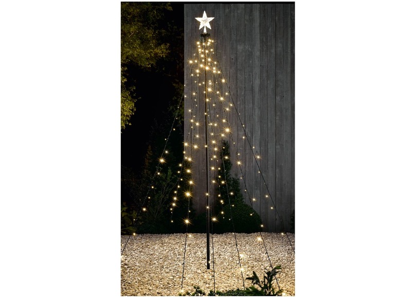 Gehe zu Vollbildansicht: MELINERA® LED Lichterkette Weihnachtsbaum - Bild 2