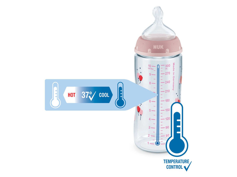 Gehe zu Vollbildansicht: NUK Babyflaschen »First Choice+«, mit Flaschenbox - Bild 9