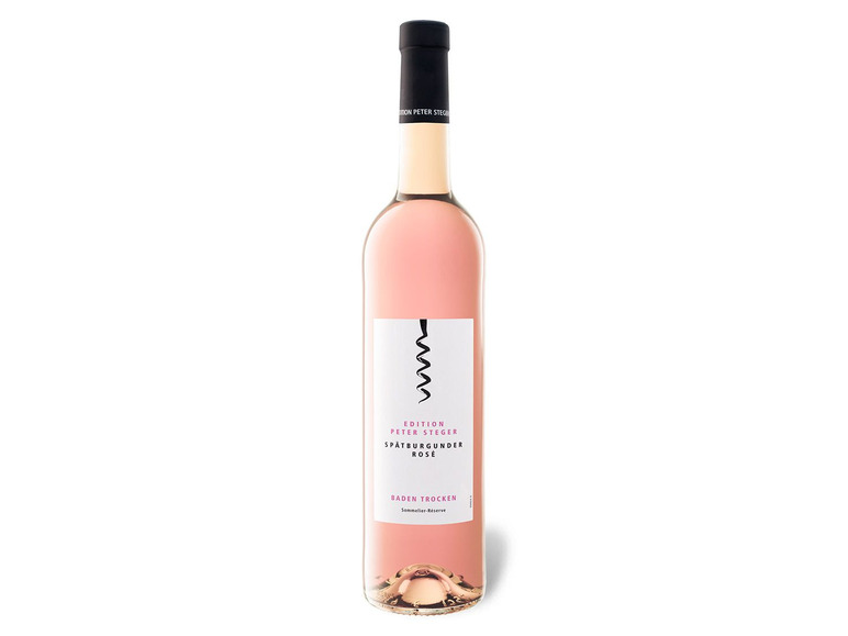 Edition Peter Steger Spätburgunder trocken, QbA Roséwein Baden Rosé 2021