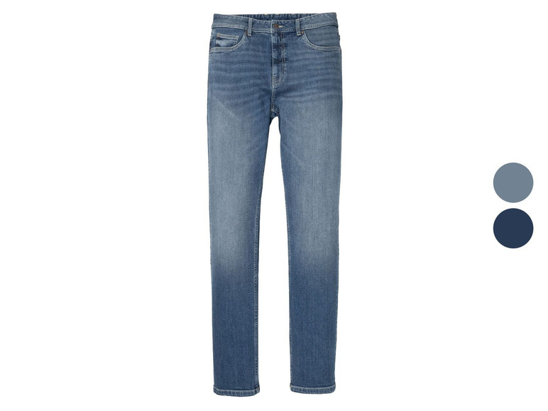 Gehe zu Vollbildansicht: LIVERGY® Herren Jeans, Straight Fit, mit normaler Leibhöhe - Bild 1