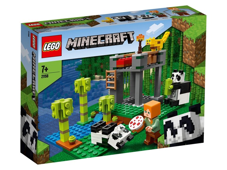 Gehe zu Vollbildansicht: Lego Minecraft LEGO® Minecraft™ 21158 »Der Panda-Kindergarten« - Bild 1