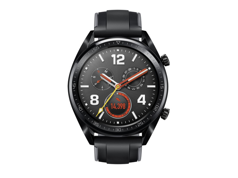 Gehe zu Vollbildansicht: HUAWEI Smartwatch Watch GT Sport (GT-B19S) graphite black - Bild 1