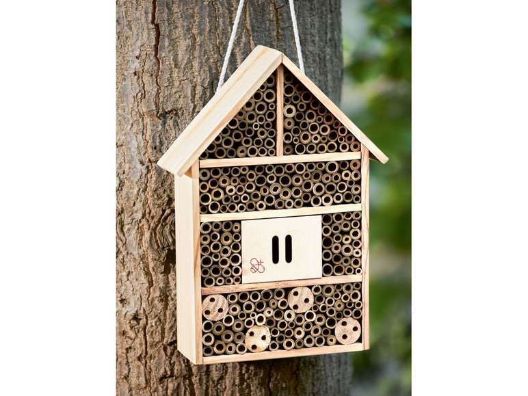 Gehe zu Vollbildansicht: FLORABEST Bienen- und Insektenhotel, mit Aufhängekordel - Bild 5