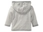 Gestreiftes Kapuzenoberteil für Babys