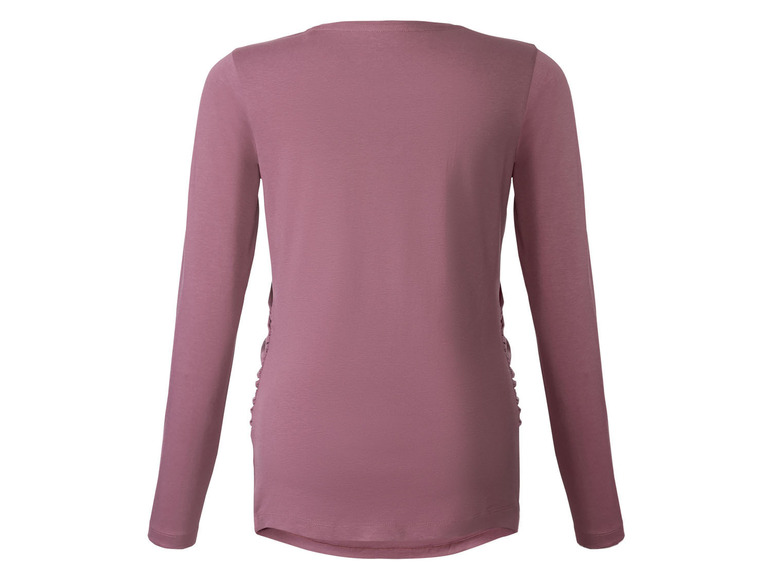 Gehe zu Vollbildansicht: esmara Damen Umstands-Langarmshirt, mit Baumwolle - Bild 8