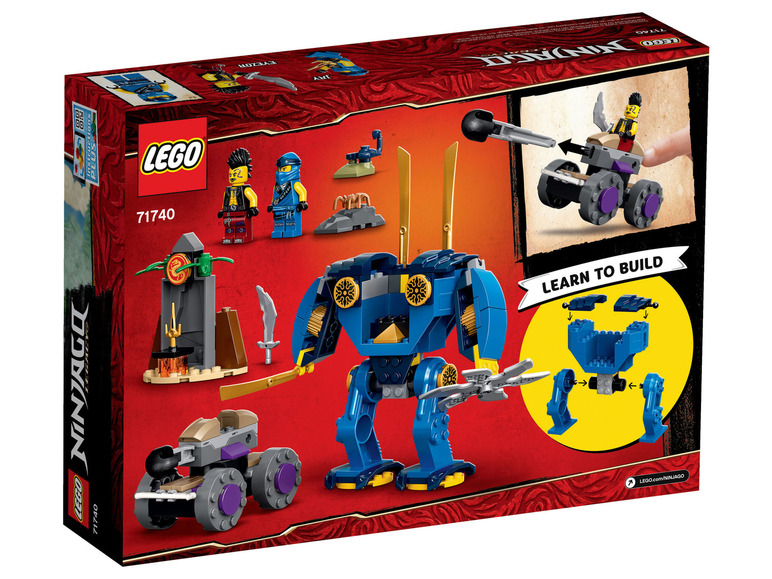 Gehe zu Vollbildansicht: LEGO® NINJAGO 71740 »Jays Elektro-Mech« - Bild 2