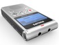 Ein silberner Philips Voice Tracer Digitalrecorder