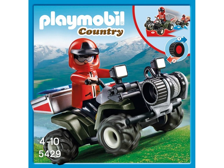 Gehe zu Vollbildansicht: Playmobil Bergrettungs-Quad - Bild 2