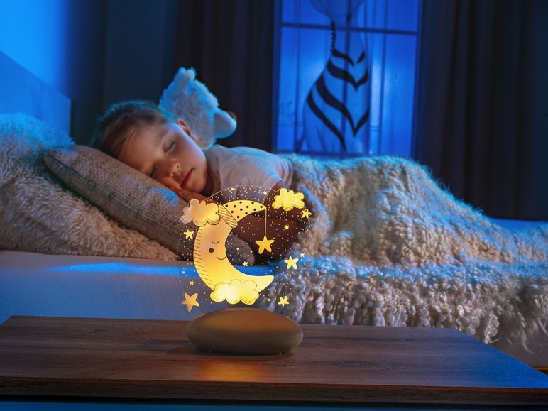 Gehe zu Vollbildansicht: Reer LED Nachtlicht »Colour Lumy«, mit Farbwechsel, kindgerechte Motive Eule oder Mond - Bild 12