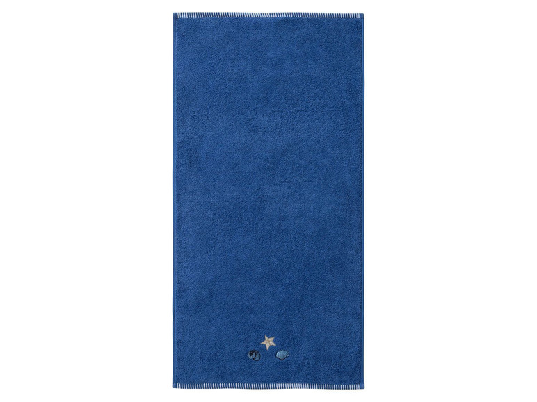 Gehe zu Vollbildansicht: MIOMARE® Handtücher, 2 Stück, 50 x 100 cm, dekorative Bordüre, aus reiner Baumwolle - Bild 4