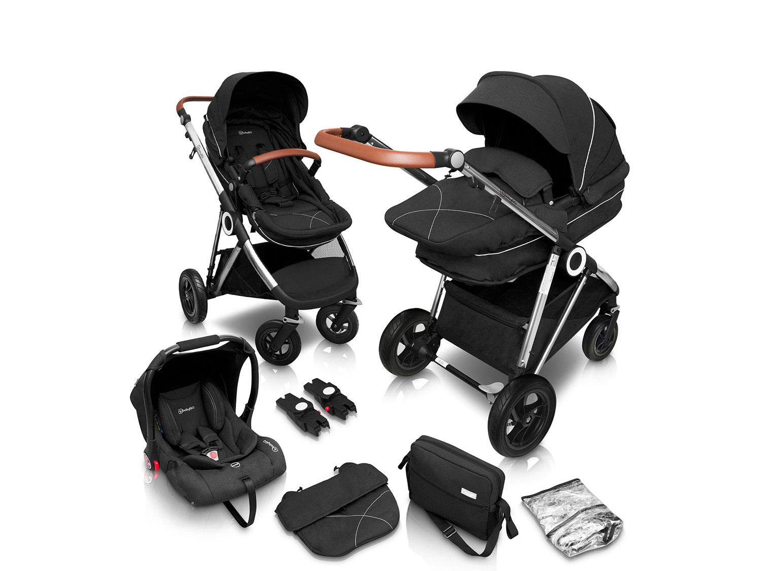 BabyGO Halime 3in1-AIR (Black) | 04260332055444