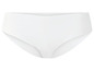 Weiße, nahtlose Damen-Slips.
