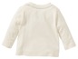 Weißes Langarmshirt für Babys