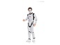 Ein Mann in einem Stormtrooper-Kostüm aus Star Wars.