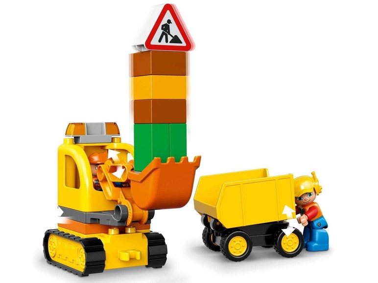 Gehe zu Vollbildansicht: LEGO® DUPLO® 10812 Bagger & Lastwagen - Bild 4