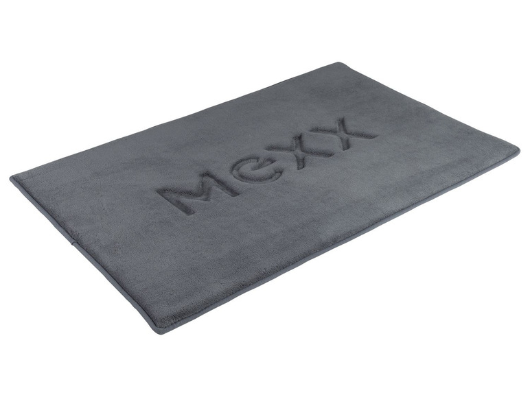 Gehe zu Vollbildansicht: Mexx Home Badematte, 50 x 76 cm, geprägter Marken-Schriftzug, Kern aus Memoryschaum - Bild 5