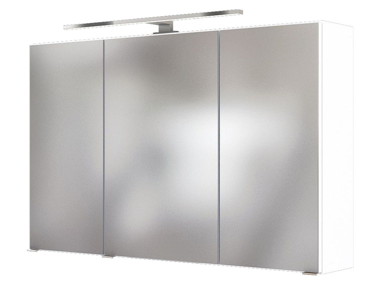Gehe zu Vollbildansicht: HELD Spiegelschrank »Faro«, mit 2 Spiegeltüren, LED-Aufbauleuchte - Bild 14