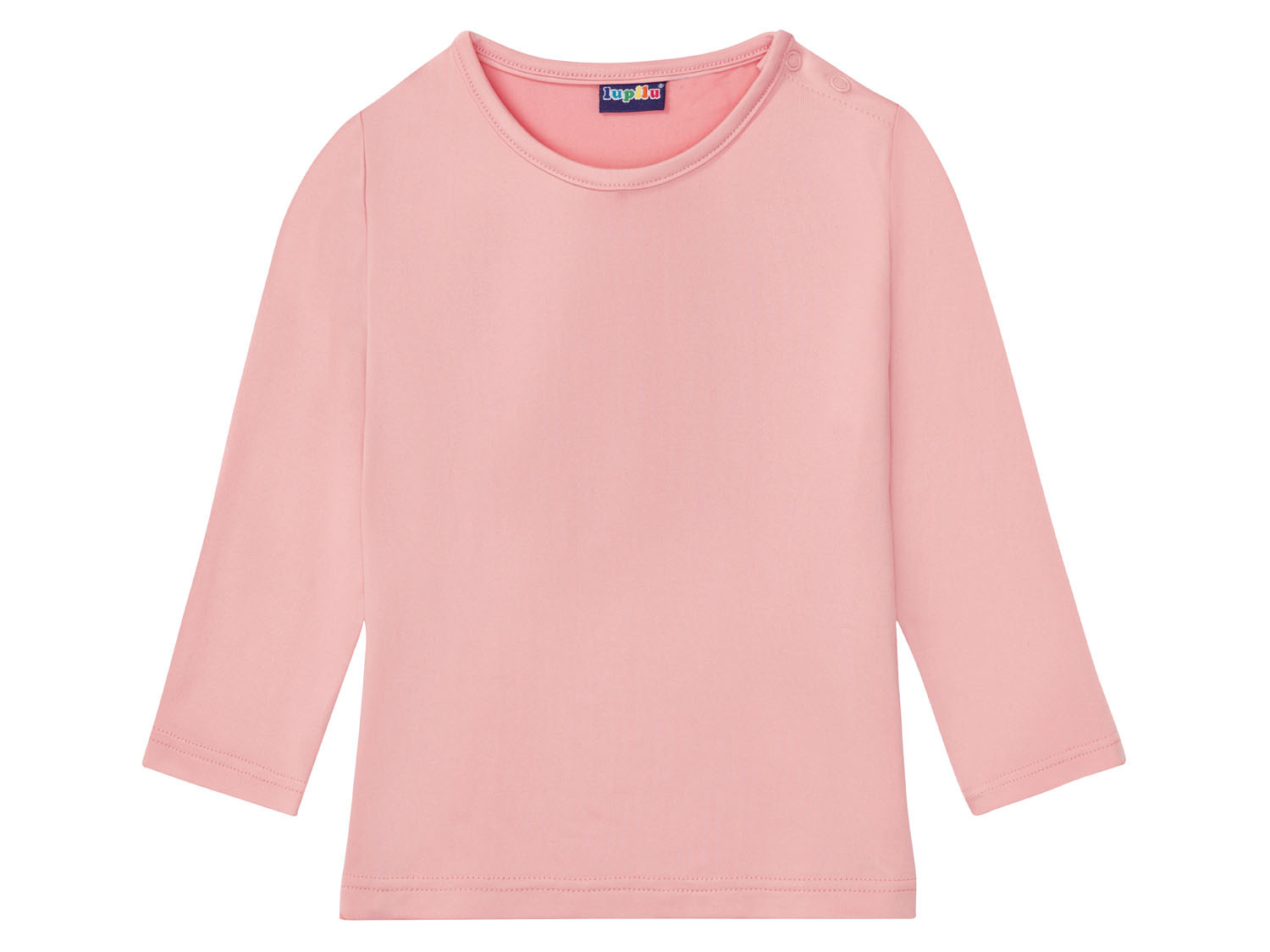 Lupilu 2x Mädchen Langarmshirts – Weiche Baumwolle, Mit Motivdruck, Trendige Farben