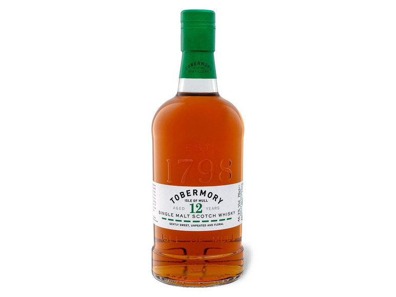 Gehe zu Vollbildansicht: Tobermory Single Malt Scotch Whisky 12 Jahre 46,3% Vol - Bild 2
