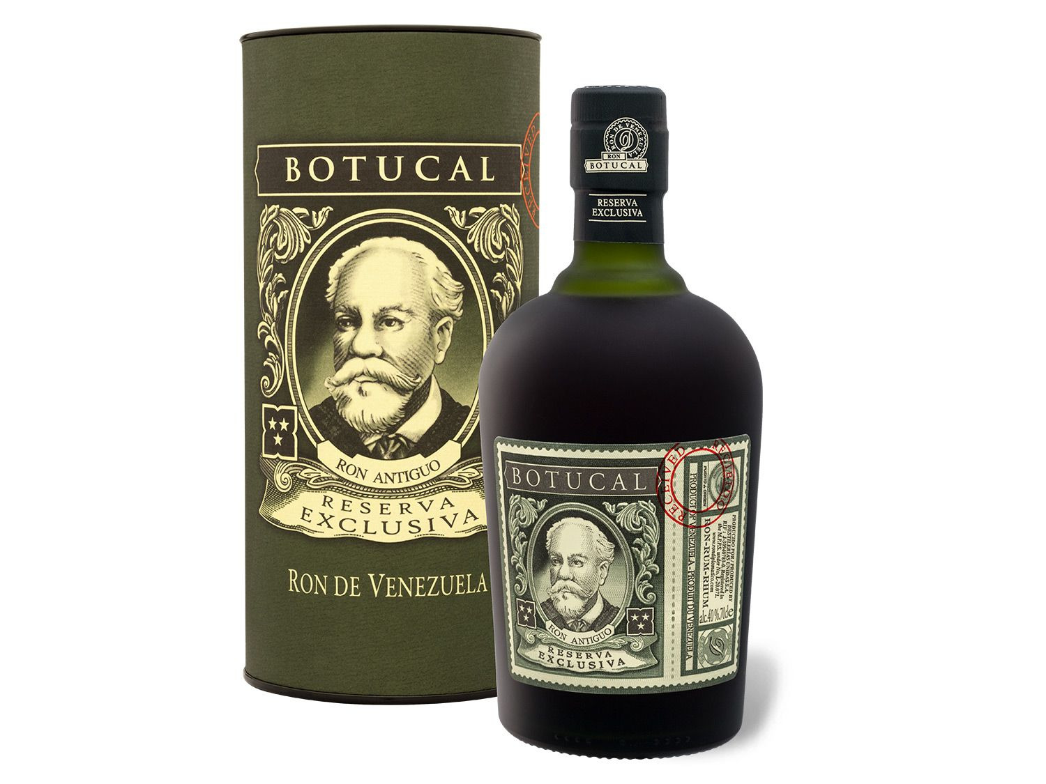 40% Botucal Exclusiva Reserva mit Vol Geschenkbox Rum